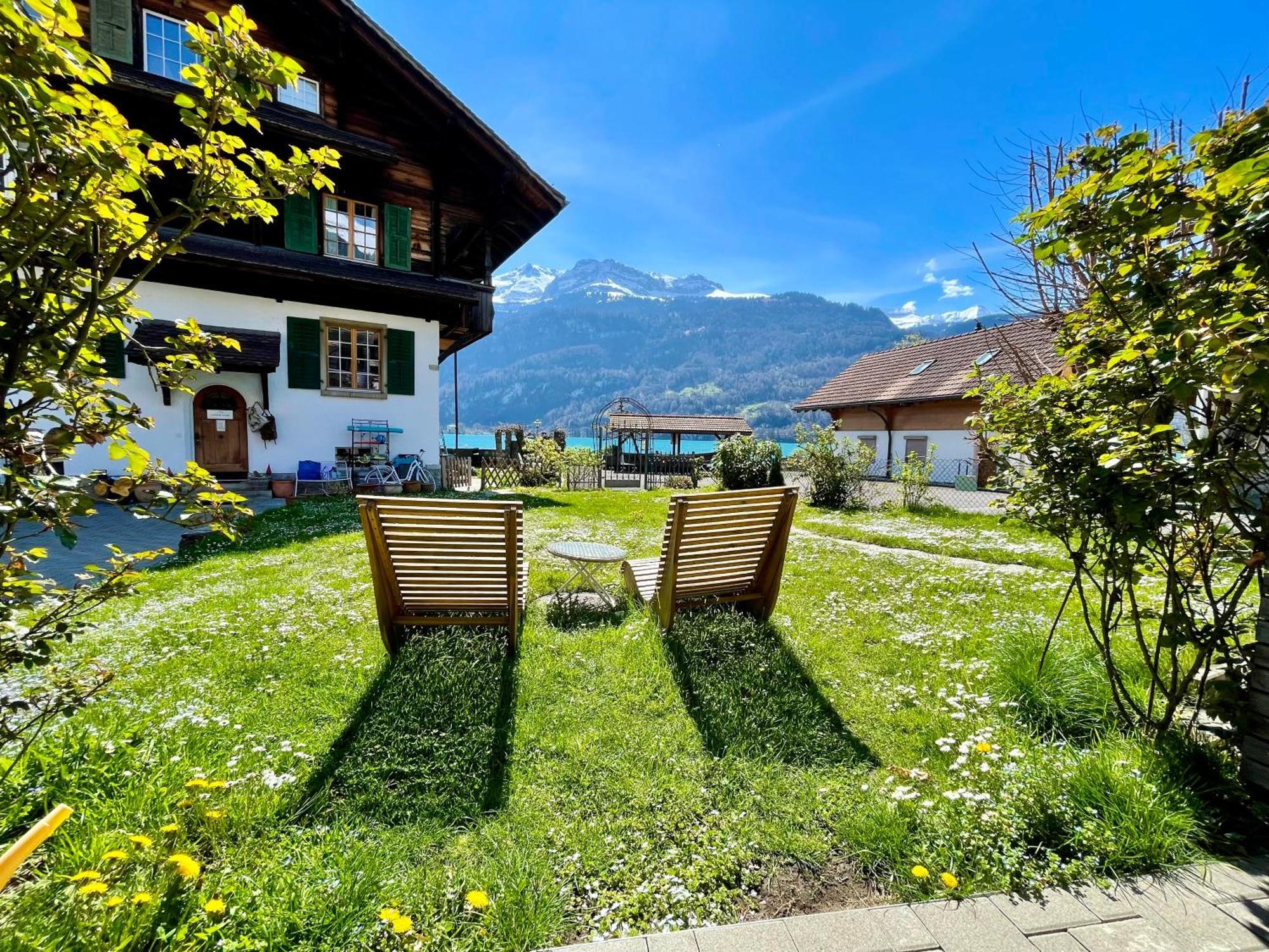 Romantic Lake & Mountain Apartment Pure Swissness Brienz  Eksteriør billede