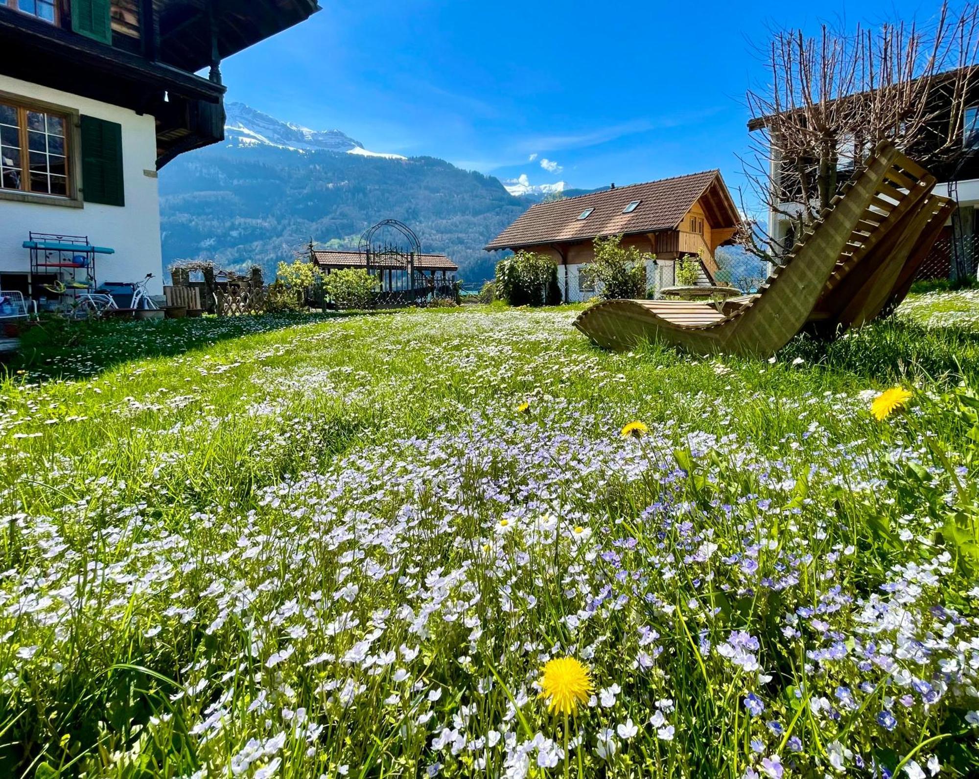 Romantic Lake & Mountain Apartment Pure Swissness Brienz  Eksteriør billede